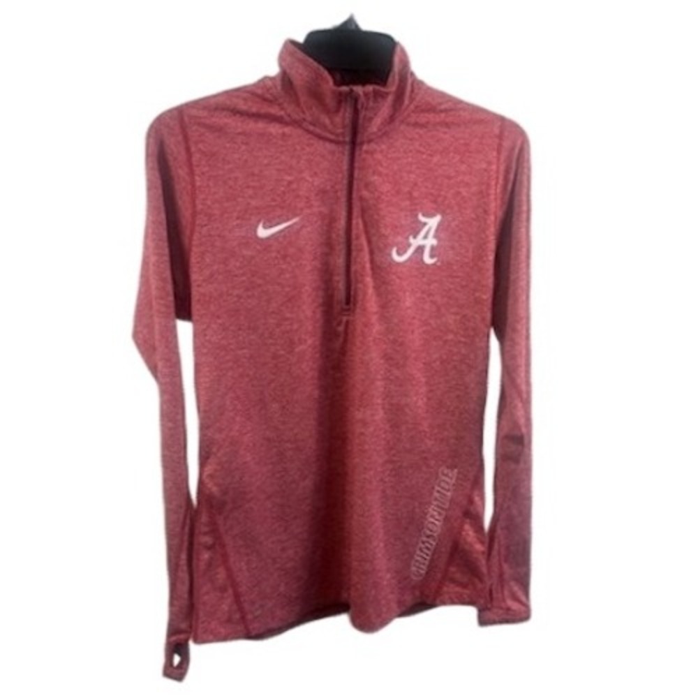 Nike Alabama Crimson Tide Jacket Women's Size‎ Medium Full Zip Dri-Fit